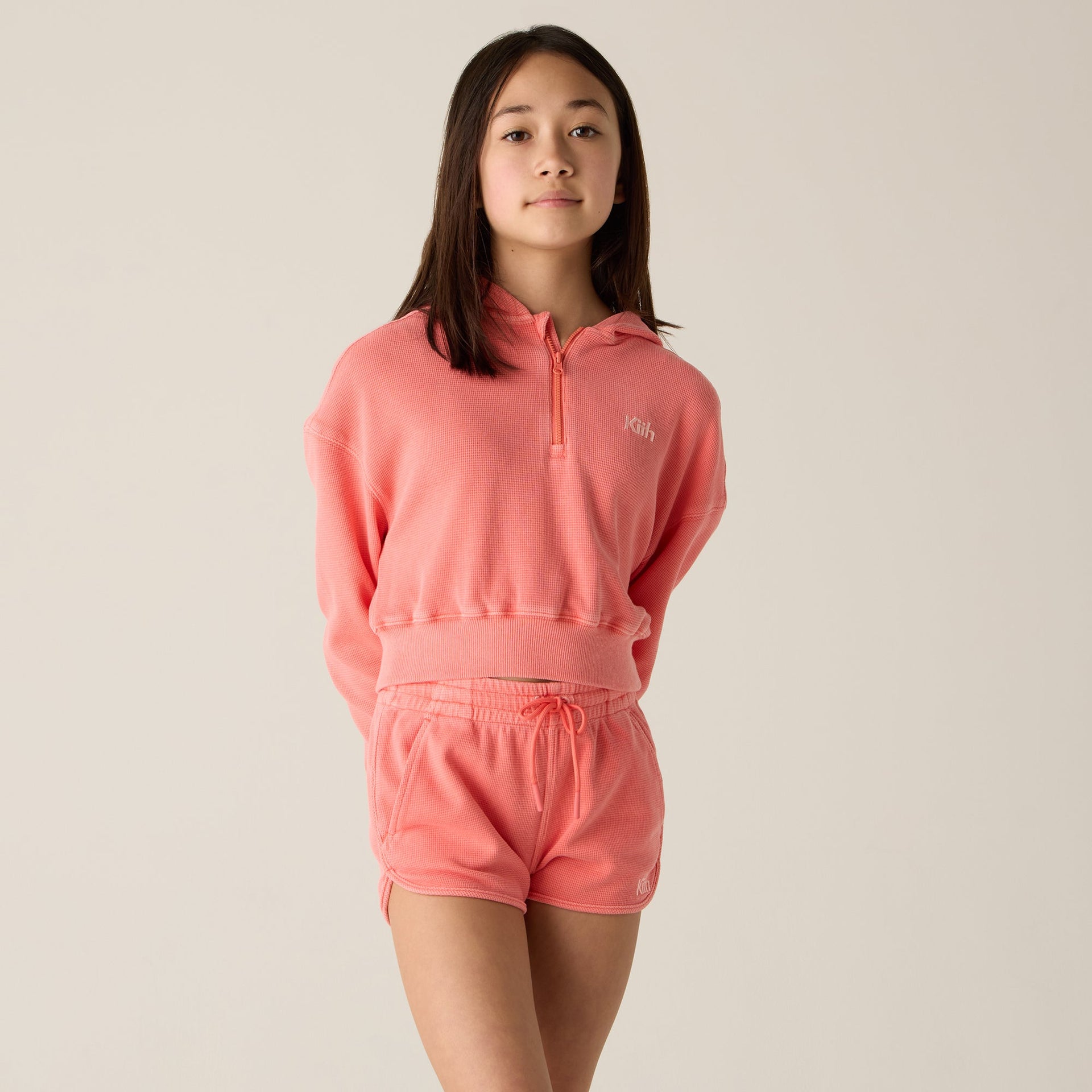 Kith Kids Waffle Jordyn Short - Dawn