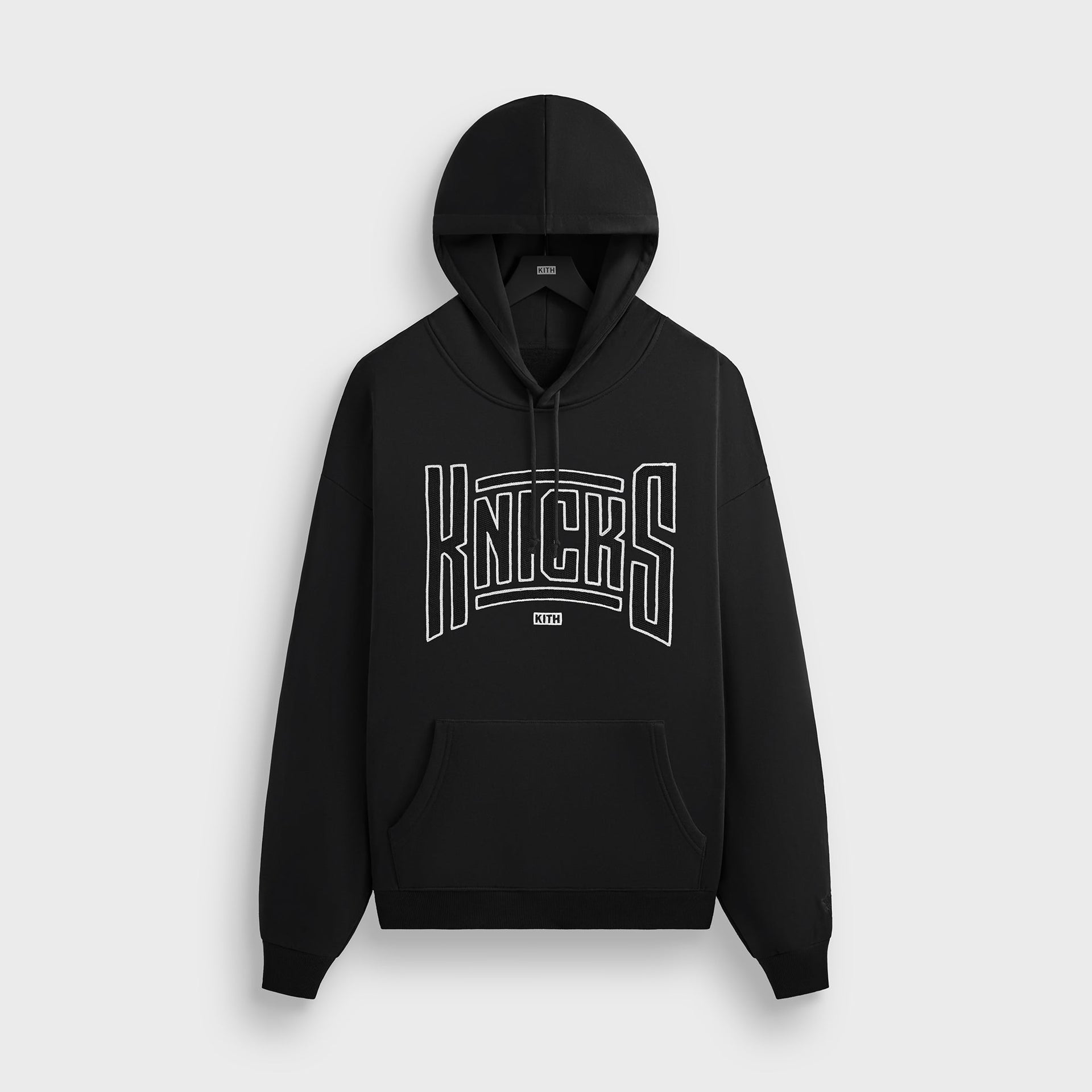 Kith for the New York Knicks Arched Vintage Nelson Hoodie - Black